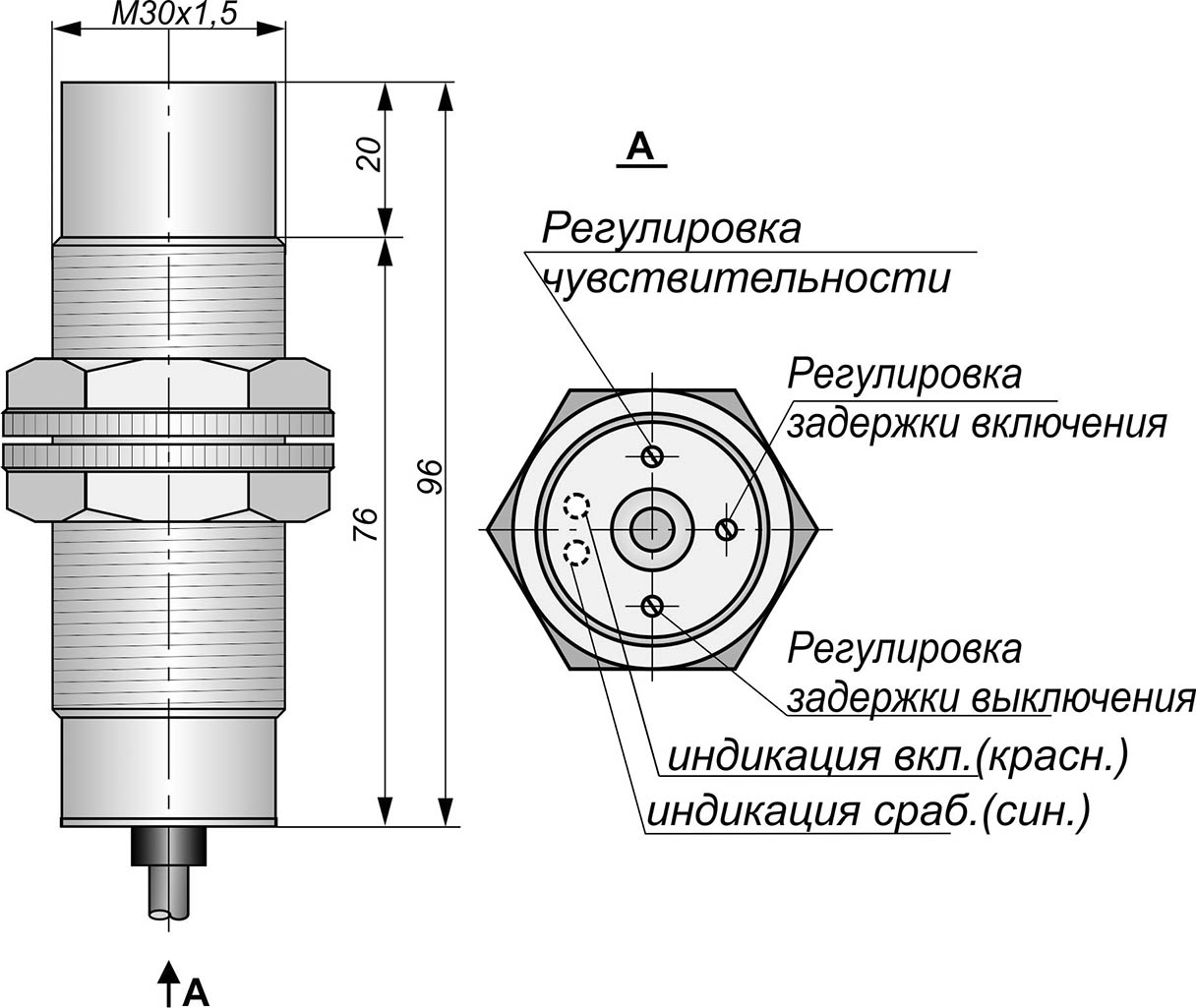 Габаритный чертеж